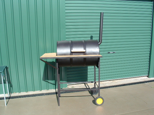 texas barb grill & fish smoker